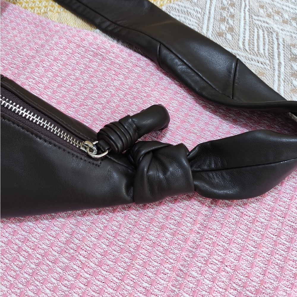 Lemaire Black Crescent Crossbody Bag - Picture 9 of 9